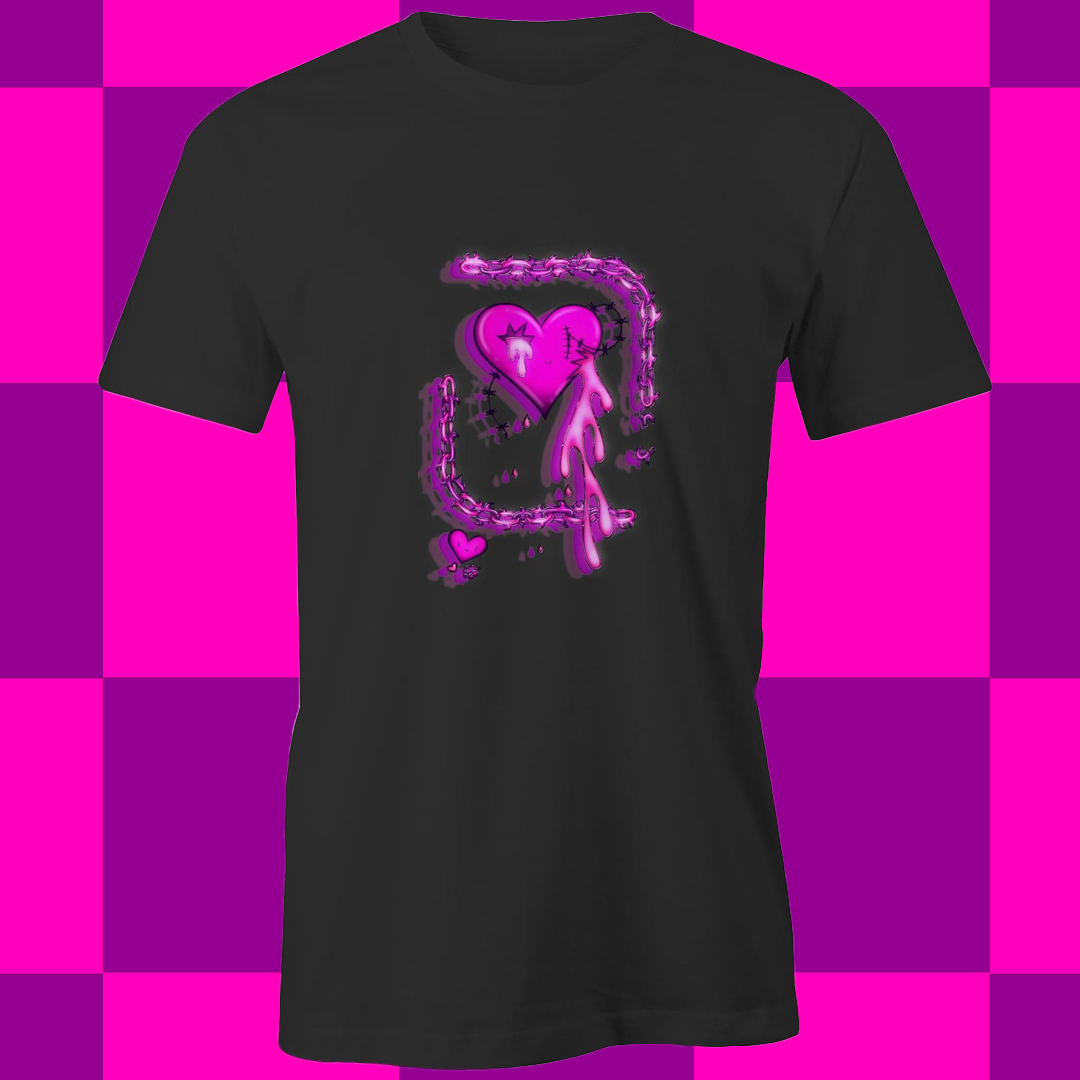 AU Store - bl33ding heartz tee